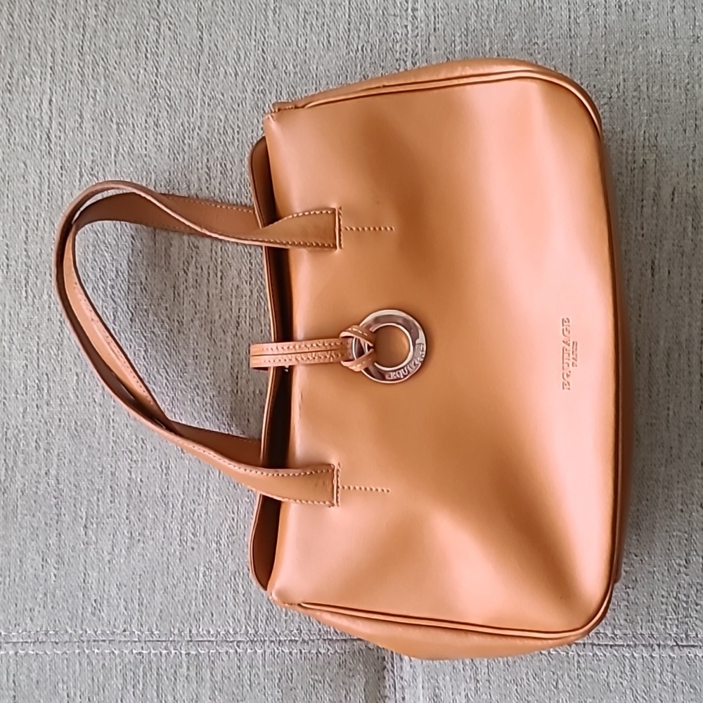 New Equipage Leather Handbag Tan